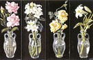 Cut Flowers in Vases 1938 By Tamara de Lempicka