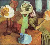 The Millinery Shop 1882 By Edgar Degas