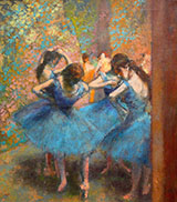 Blue Dancers 1890 By Edgar Degas