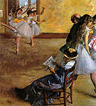 The Dance Lesson 1881 By Edgar Degas
