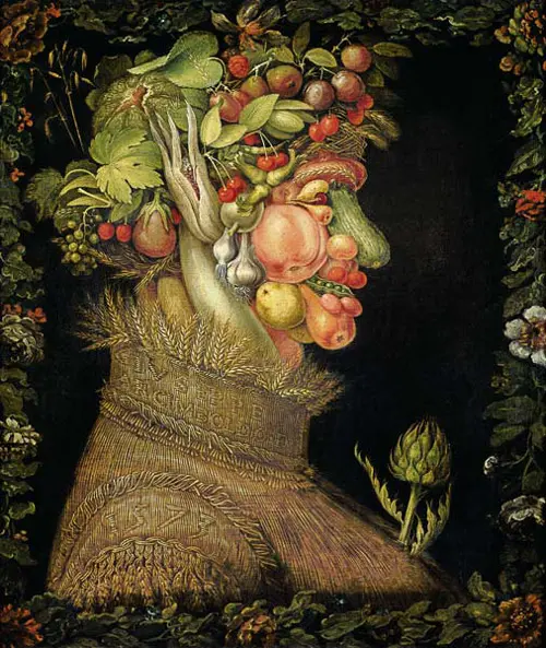 Summer 1573 By Giuseppe Arcimboldo
