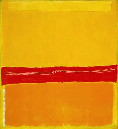 Untitled Number 5 No 22 1949 By Mark Rothko (Inspired By)