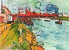 The Seine at Pecq 1905 By Andre Derain