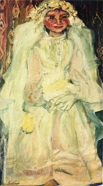 The Communicant The Bride 1925 By Chaim Soutine