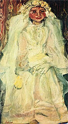 The Communicant The Bride 1925 By Chaim Soutine