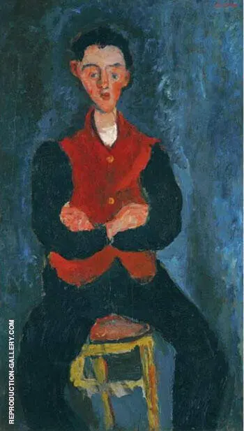 The Valet By Chaim Soutine