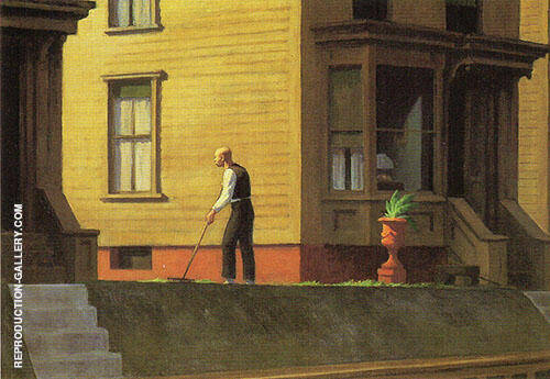 Pennsylvania Coal Town 1947 by Edward Hopper | Oil Painting Reproduction