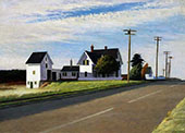 Route 6 Eastham 1941 By Edward Hopper