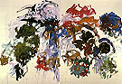 Sunflowers c1990 By Joan Mitchell