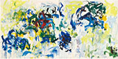 River II 1986 By Joan Mitchell