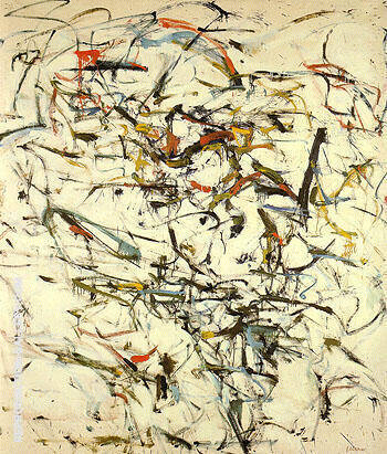 King of Spades 1956 by Joan Mitchell | Oil Painting Reproduction