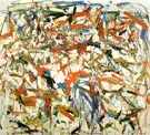 Evenings on Seventy third Street c1956 By Joan Mitchell