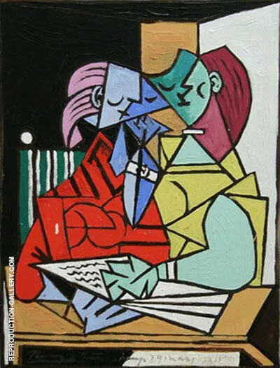 Deux Personnages 1934 By Pablo Picasso