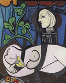 Nude, Green Leaves and Bust 1932 By Pablo Picasso
