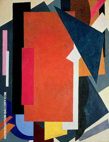Painterly Architectonics c 1916/17 By Lyubov Sergeevna Popova