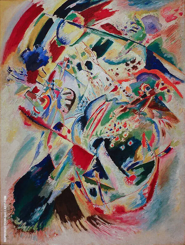 Wall Panel for Edwin Campbell No 4 By Wassily Kandinsky