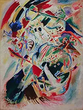 Wall Panel for Edwin Campbell No 4 By Wassily Kandinsky