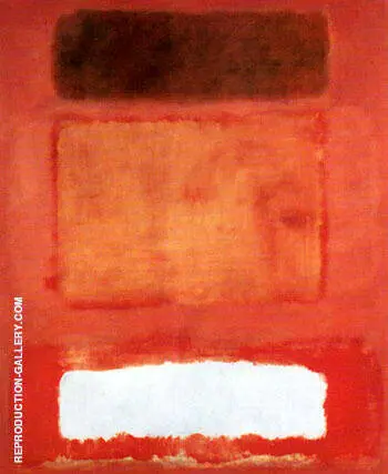No 16 Red White and Brown By Mark Rothko (Inspired By)