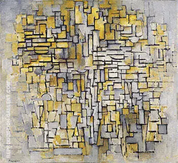 Tableau No 2 Composition No VII 1913 By Piet Mondrian