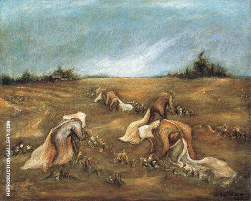 Cotton Pickers 1935 By Jackson Pollock (Inspired By)