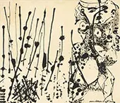 Number 7 1951 By Jackson Pollock (Inspired By)