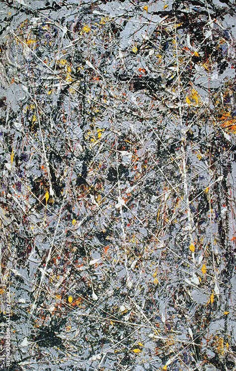 Phosphorescence 1947 By Jackson Pollock (Inspired By)