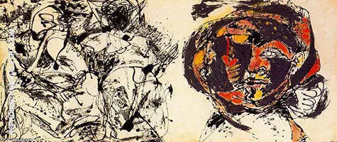 Portrait and a Dream 1953 By Jackson Pollock (Inspired By)