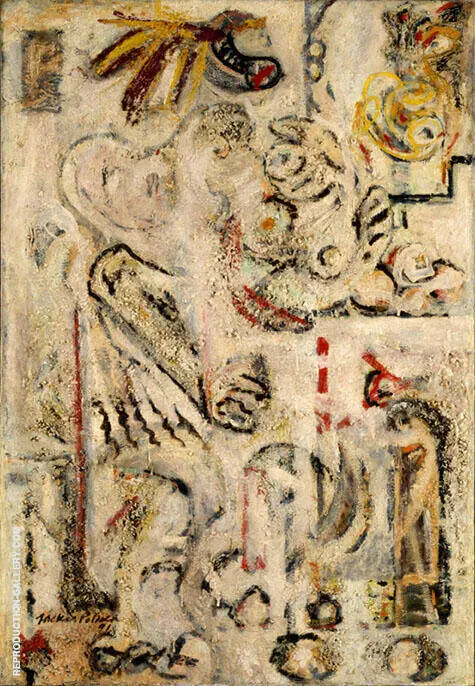 The Magic Mirror 1941 By Jackson Pollock (Inspired By)