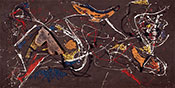 The Wooden Horse Number 10A 1948 By Jackson Pollock (Inspired By)