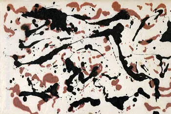 Untitled 1951 c By Jackson Pollock (Inspired By)
