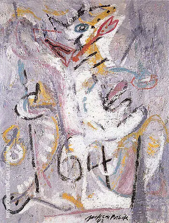 Wounded Animal 1943 By Jackson Pollock (Inspired By)