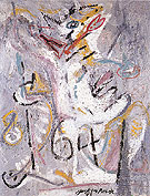 Wounded Animal 1943 By Jackson Pollock (Inspired By)