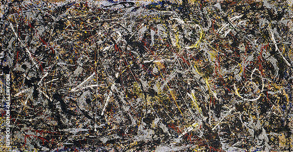 Alchemy 1947 by Jackson Pollock (Inspired By) | Oil Painting Reproduction