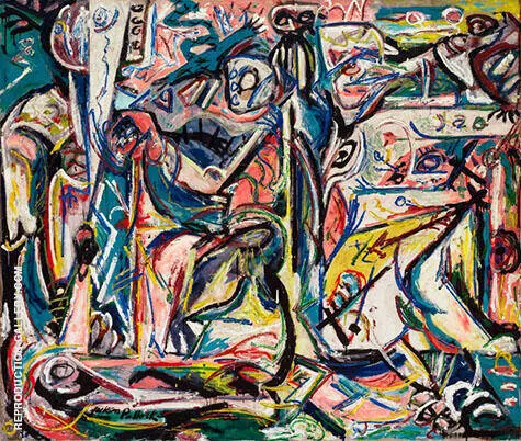Circumcision January1946 By Jackson Pollock (Inspired By)