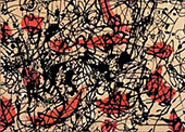 Number 7 1950 By Jackson Pollock (Inspired By)