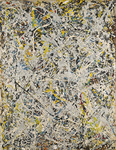 Number 9 1949 By Jackson Pollock (Inspired By)