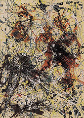 Number 12 1949 By Jackson Pollock (Inspired By)