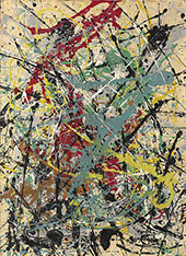 Number 16 1949 By Jackson Pollock (Inspired By)