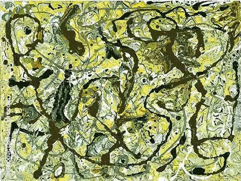 Tudor City By Jackson Pollock (Inspired By)