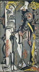 Two c1943 By Jackson Pollock (Inspired By)