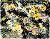 Untitled 1943 B By Jackson Pollock (Inspired By)