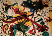 Untitled c1942 By Jackson Pollock (Inspired By)