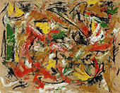 Untitled c1953 By Jackson Pollock (Inspired By)