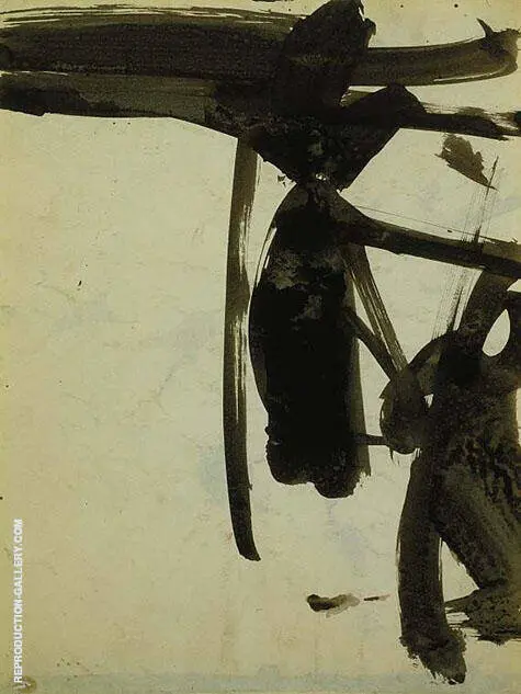 Untitled 1957 A By Franz Kline