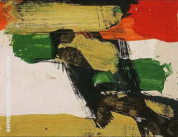 Untitled 1957 B By Franz Kline