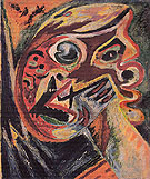 Orange Head 1938 By Jackson Pollock (Inspired By)