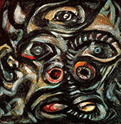 Head x1938 By Jackson Pollock (Inspired By)
