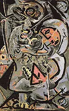 Totem Lesson I 1944 By Jackson Pollock (Inspired By)