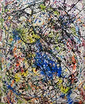 Reflection of the Big Dipper 1947 By Jackson Pollock (Inspired By)