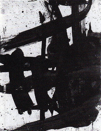 Study for Turbin 1959 by Franz Kline | Oil Painting Reproduction